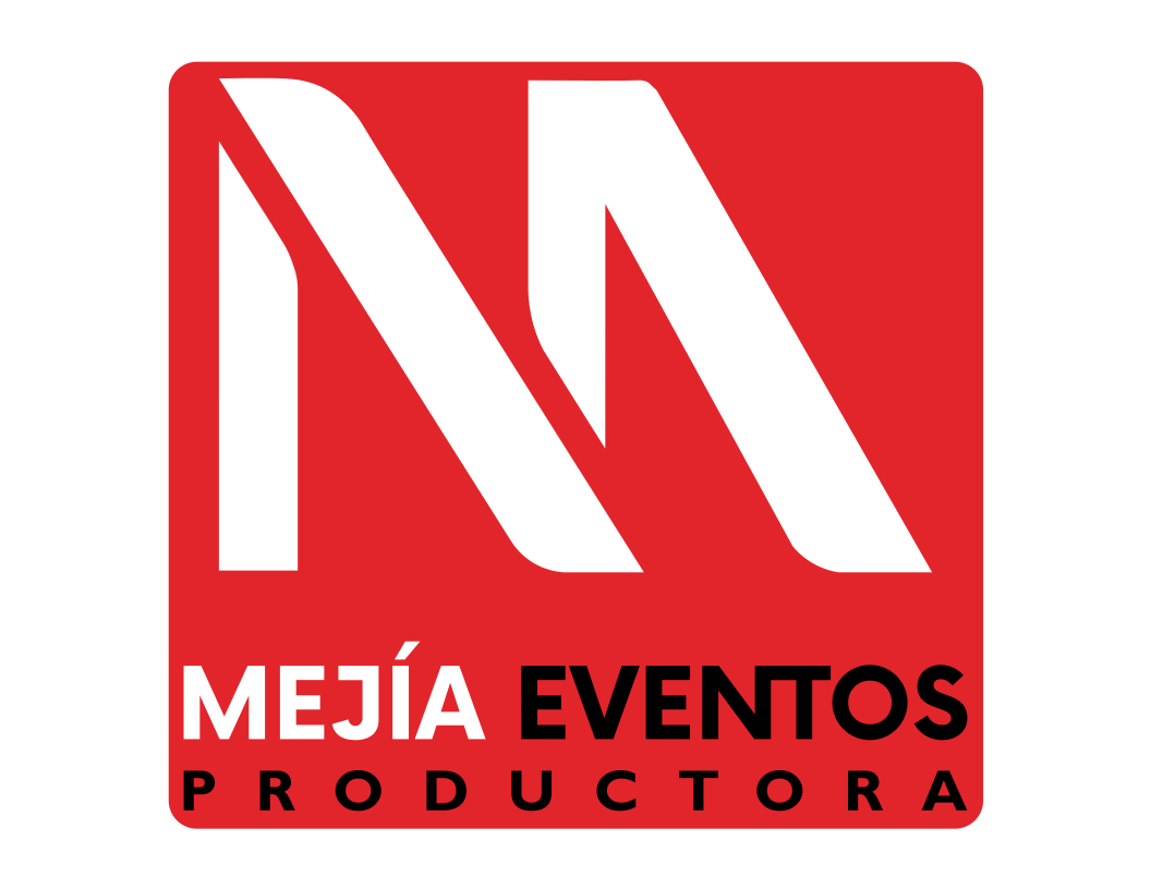 Logo MejíaEventos en Footer